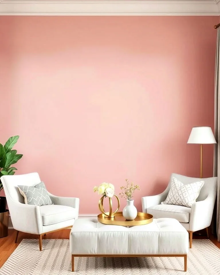 accent wall vs full room