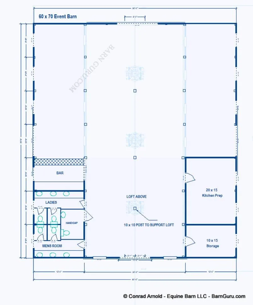 barndominium floor plan