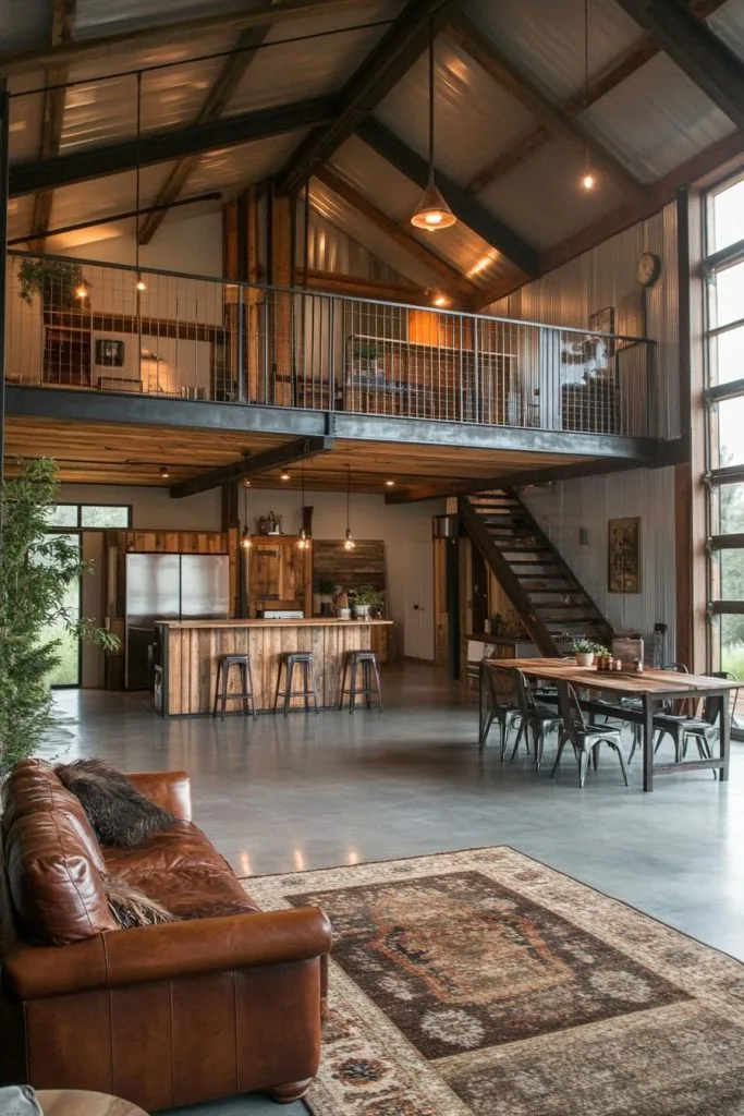 barndominium loft design