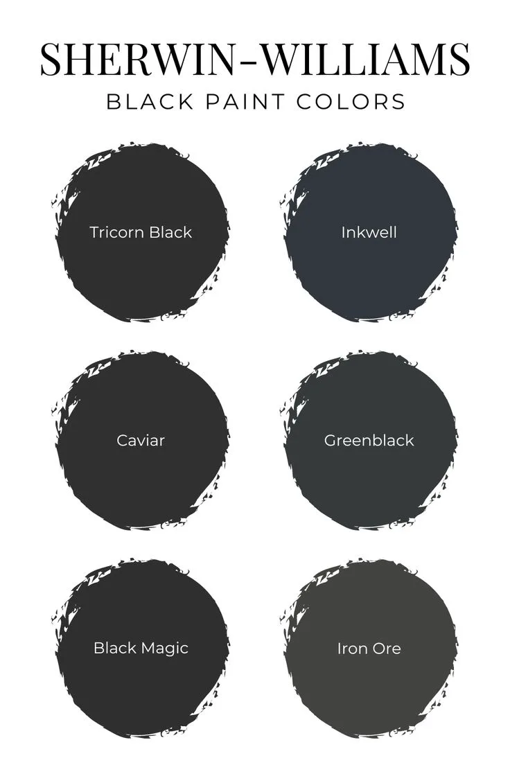 Black paint undertones