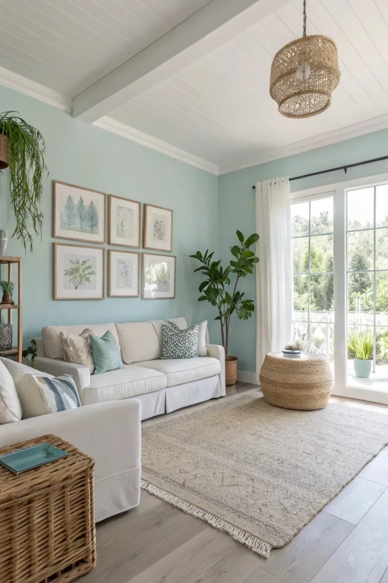 Blue Wall Paint Inspiration
