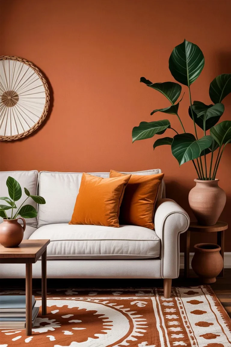 Brown Wall Painting Ideas