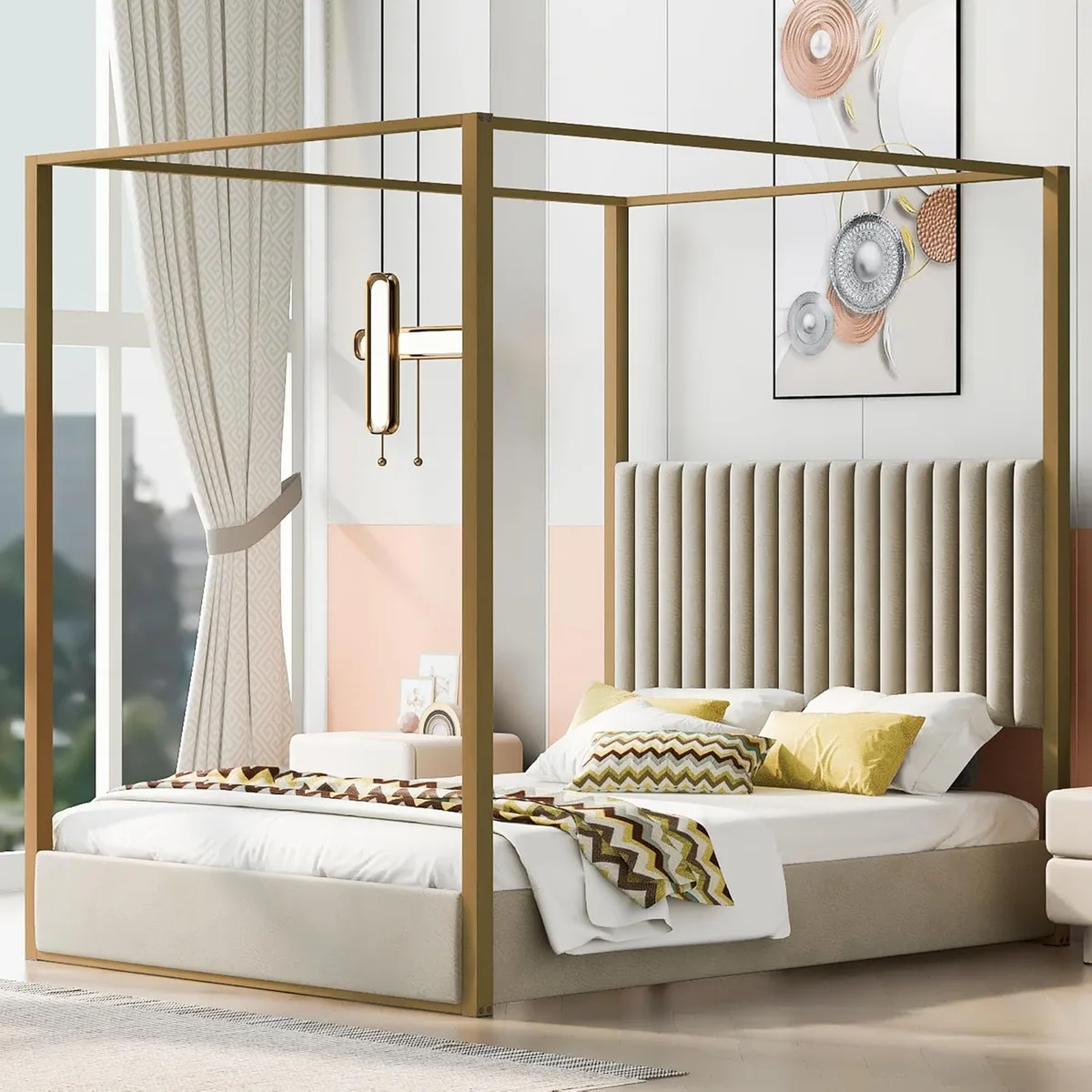 canopy bed four poster bed