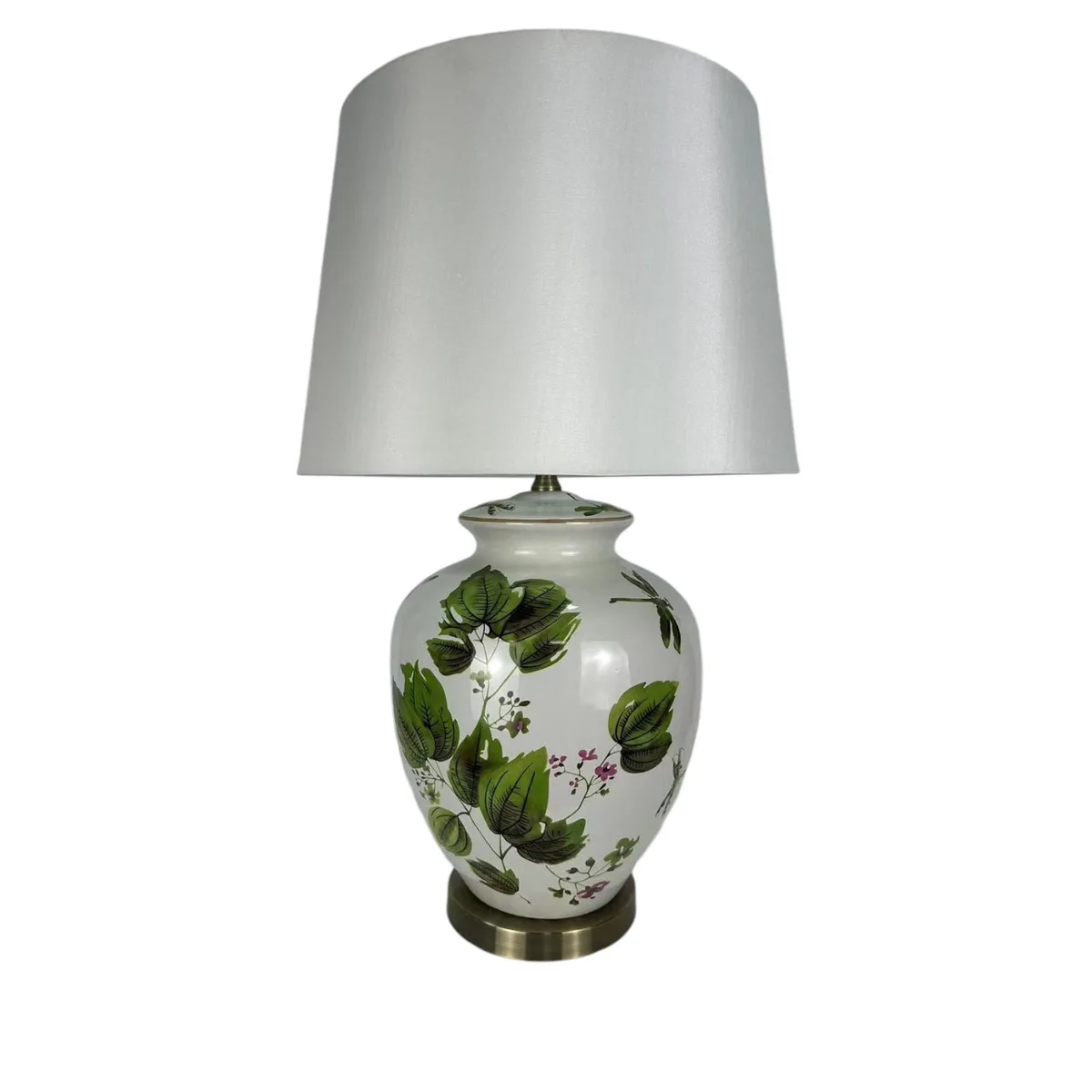 ceramic table lamp warm glow