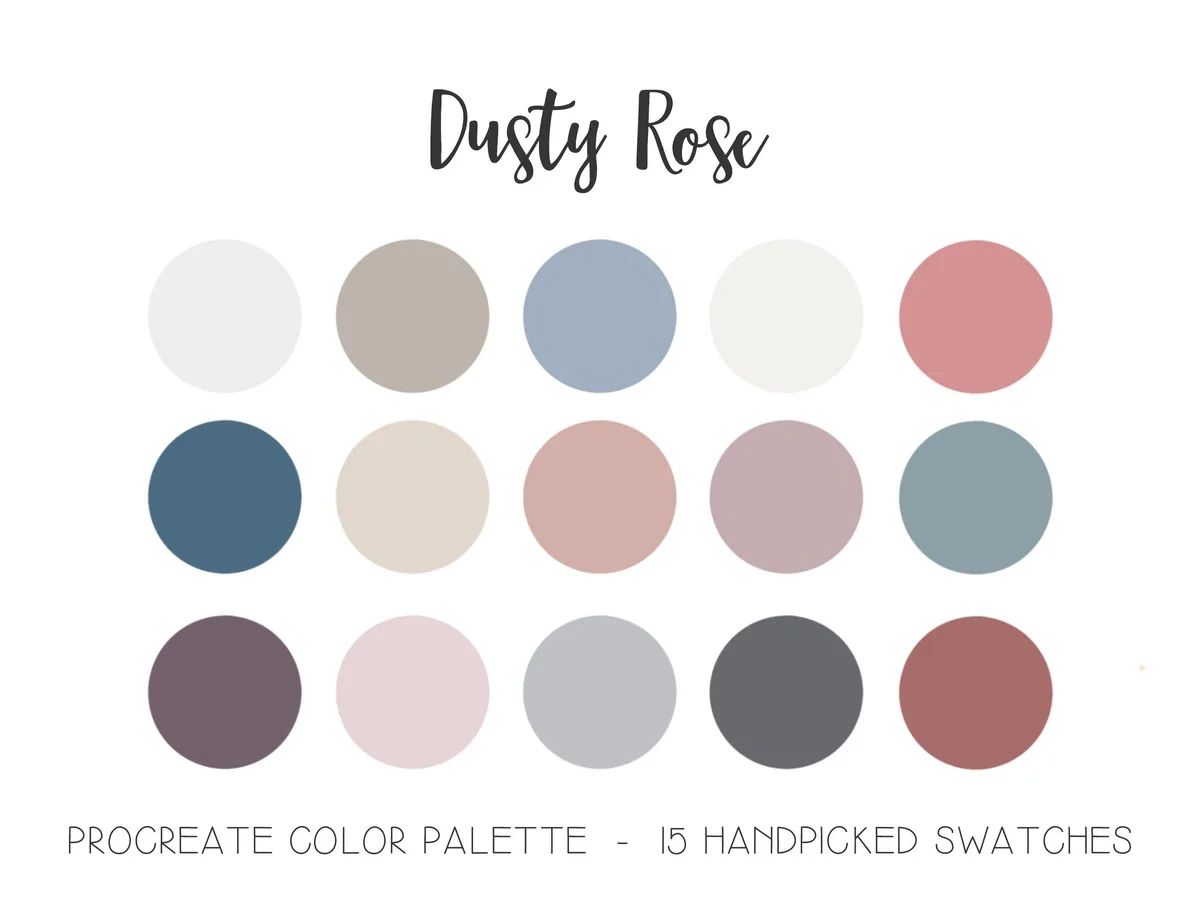 dusty rose blush pink terracotta