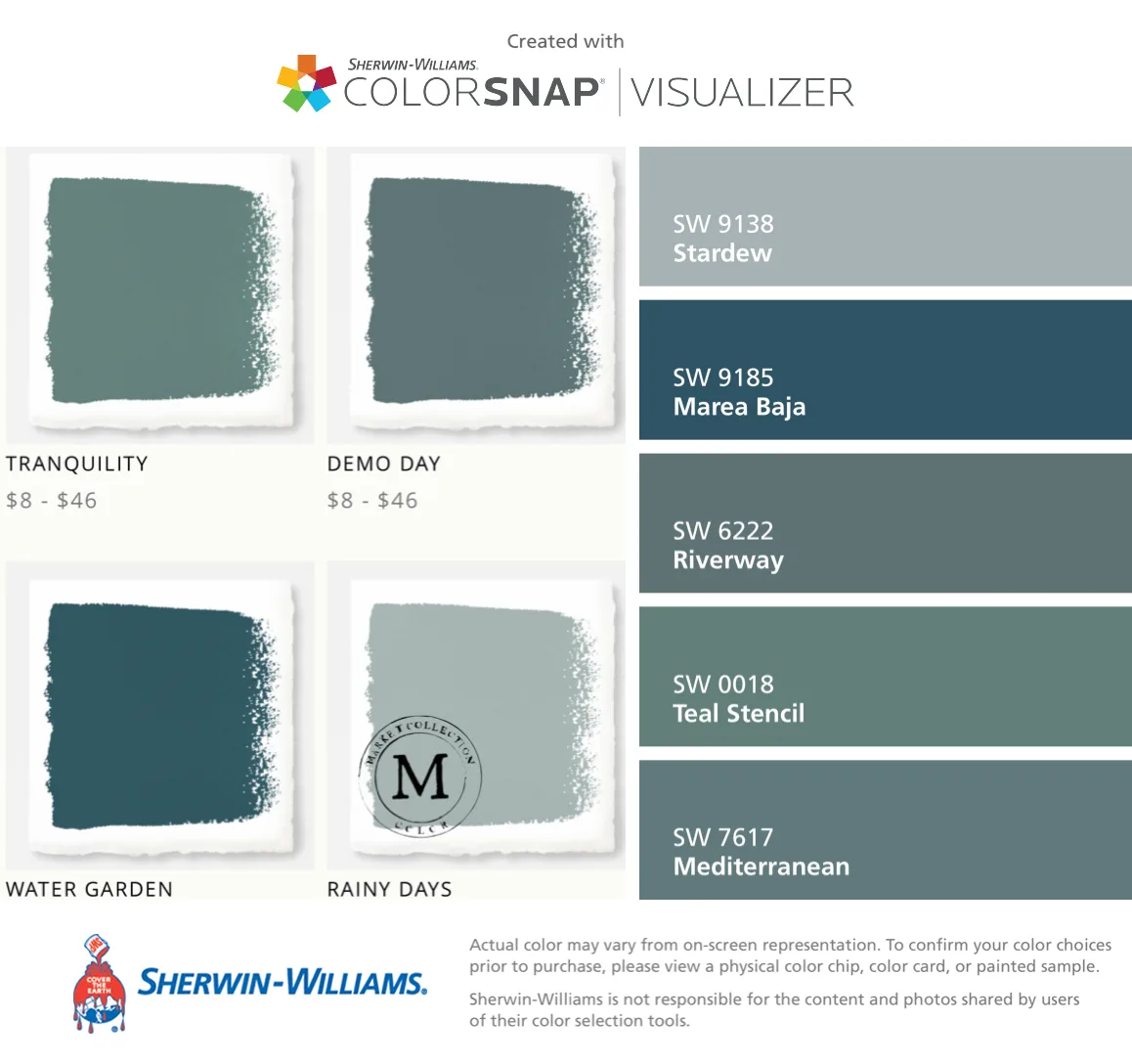 garden color palette