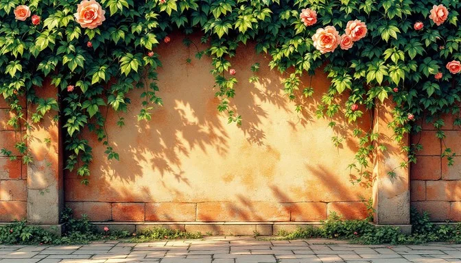 garden wall painting ideas