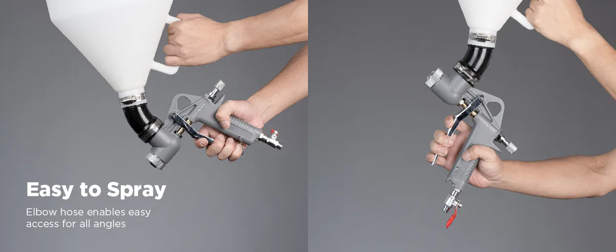 hopper gun texture sprayer
