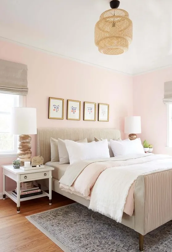 hot pink bedroom aesthetic