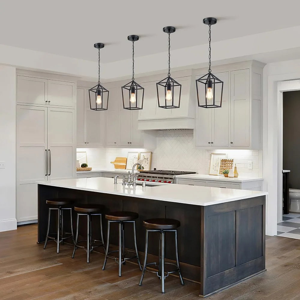 layered lighting barndominium