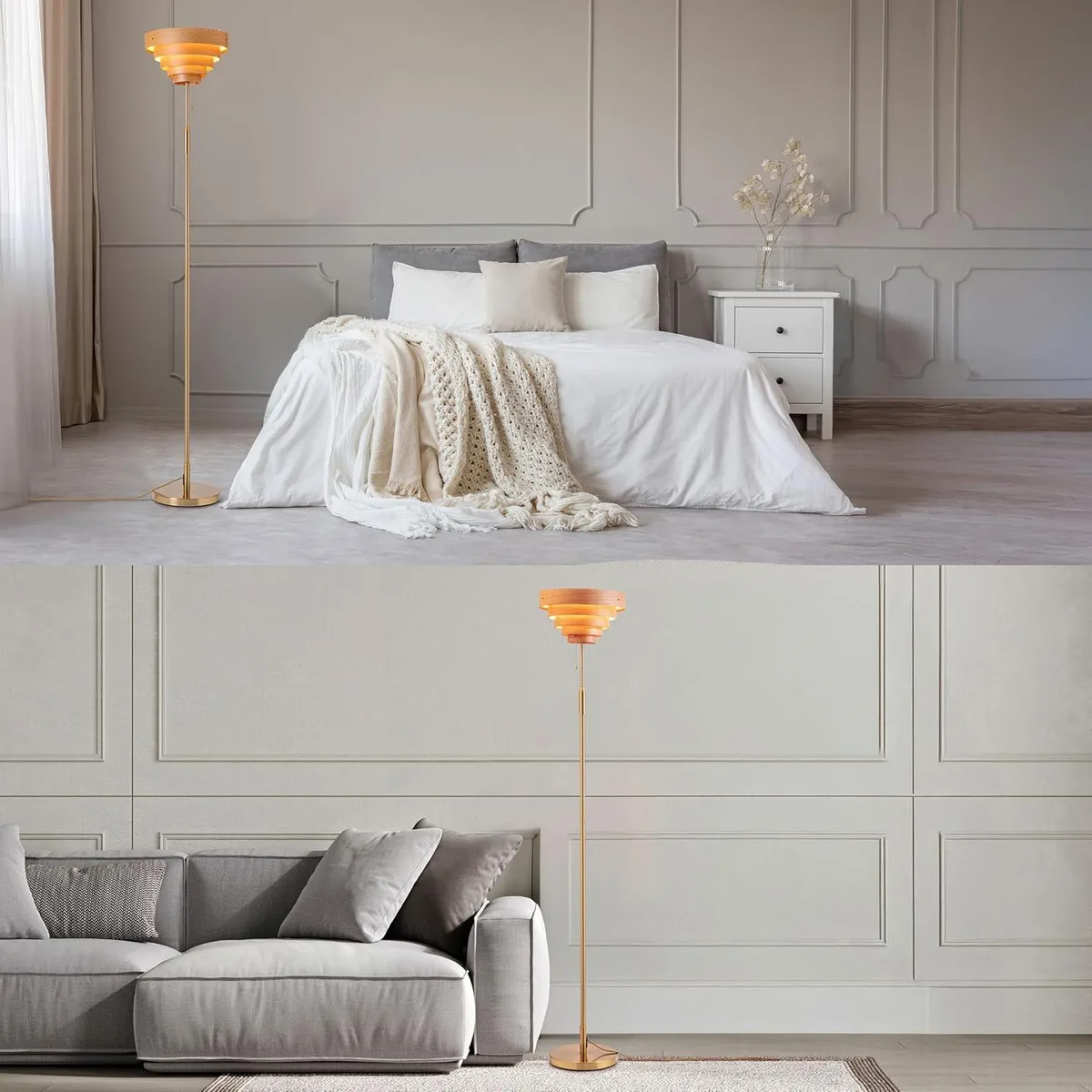 layered lighting sconces floor lamps