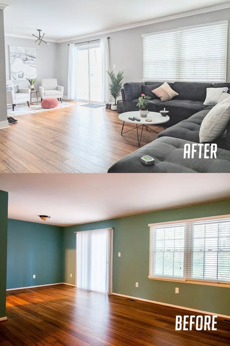 living room wall painting update