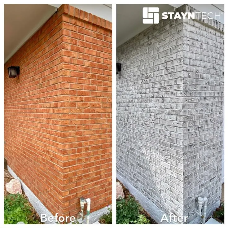 masonry stain versus paint