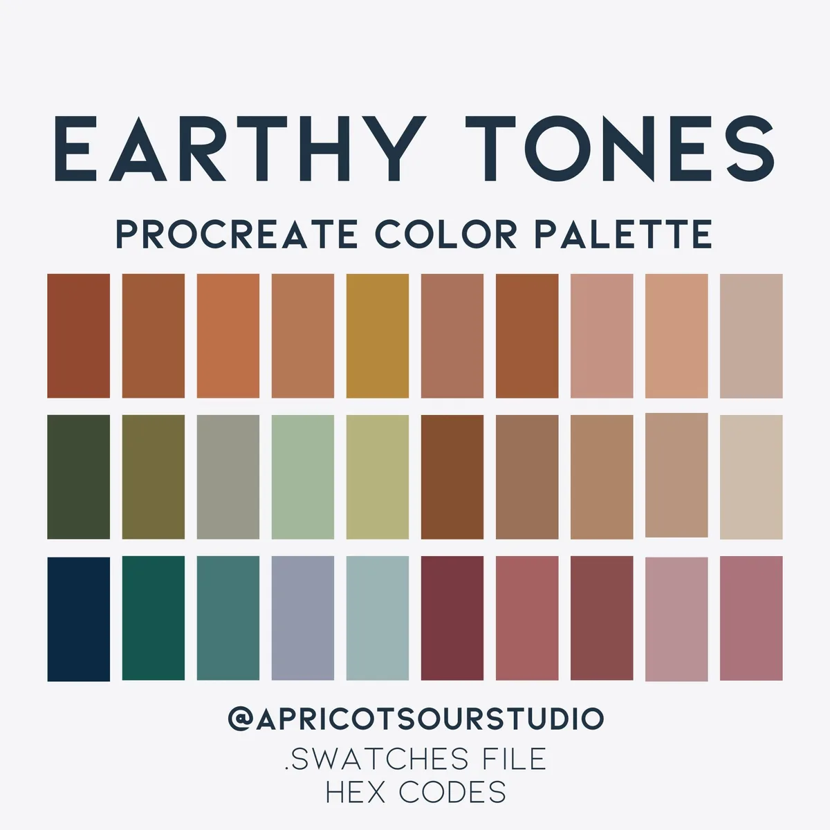 Modern Boho Color Palette