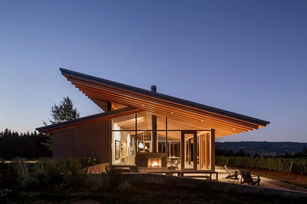 monoslope roof
