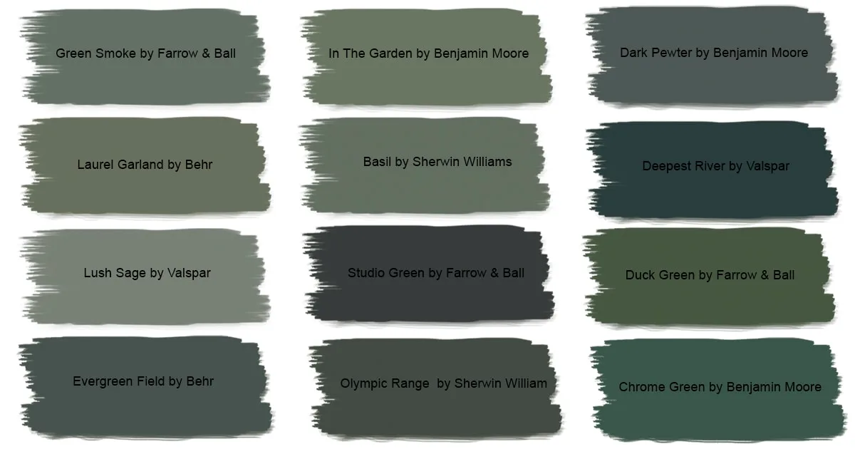 moody farmhouse paint color