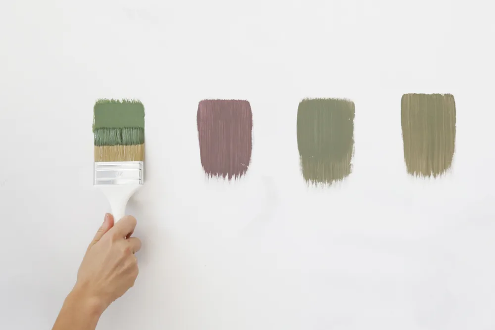 paint sample swatches