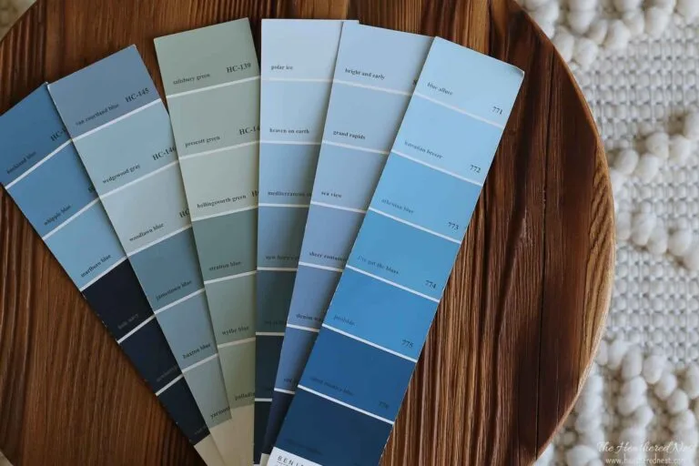 paint undertones and swatches