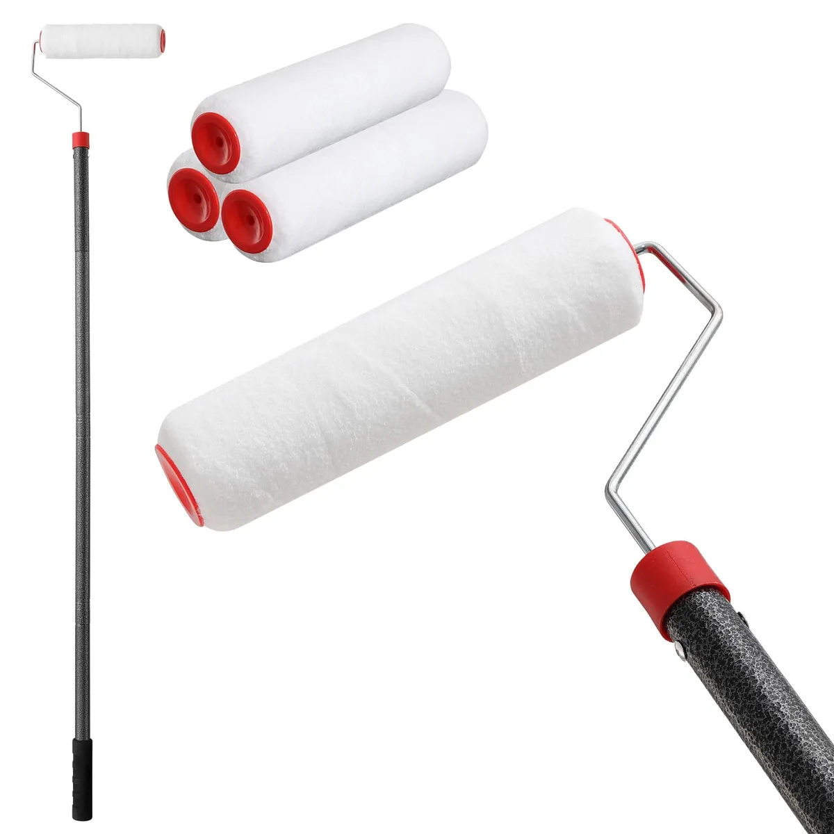 Painting tools red paint