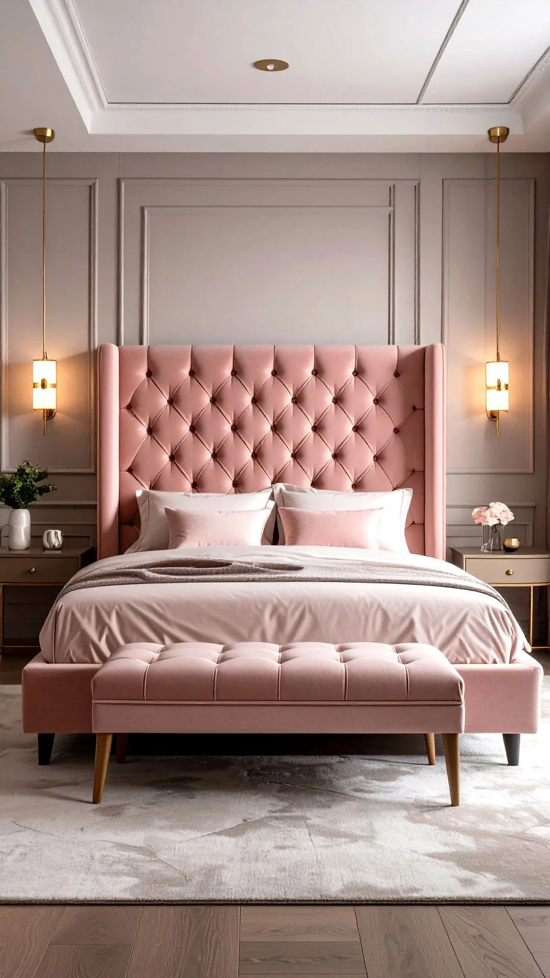 pink girly bedroom ideas