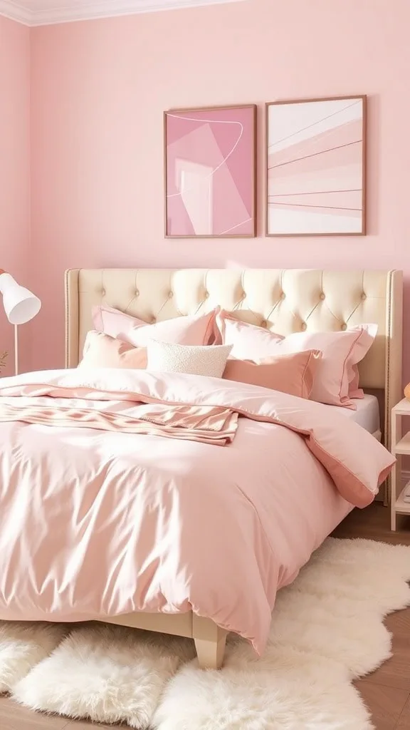 soft pink bedroom ideas