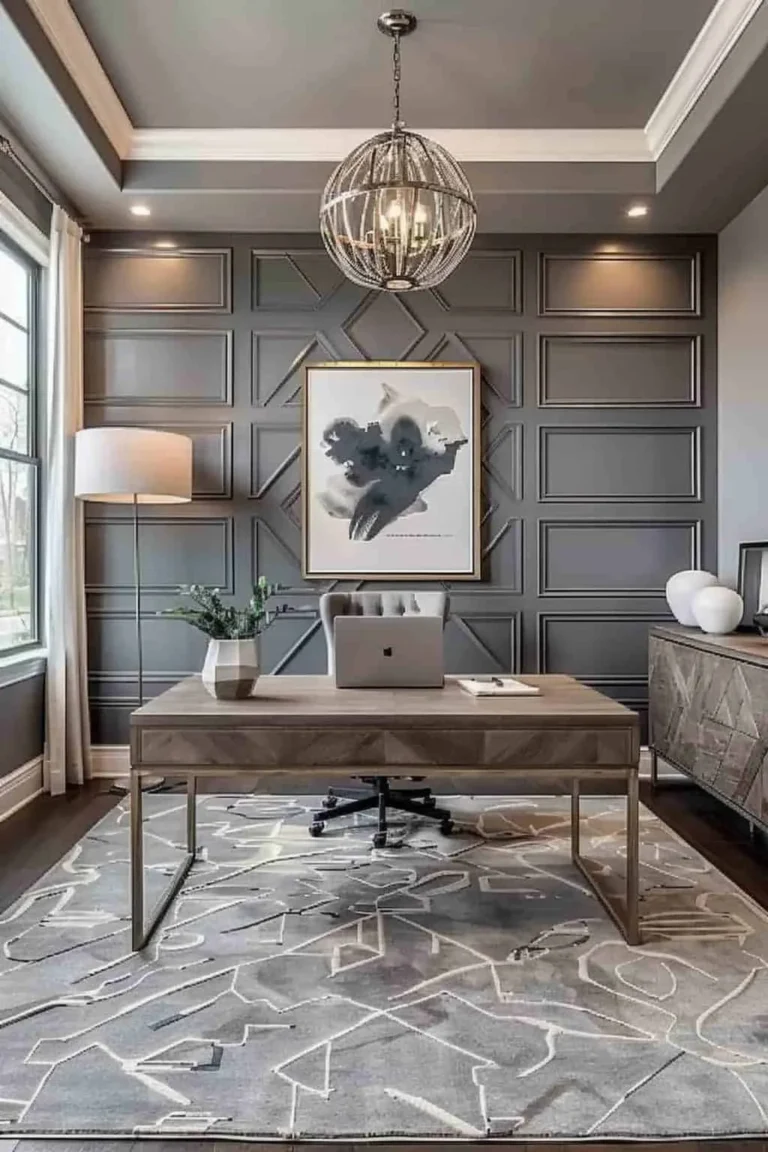 study room wall painting makeover