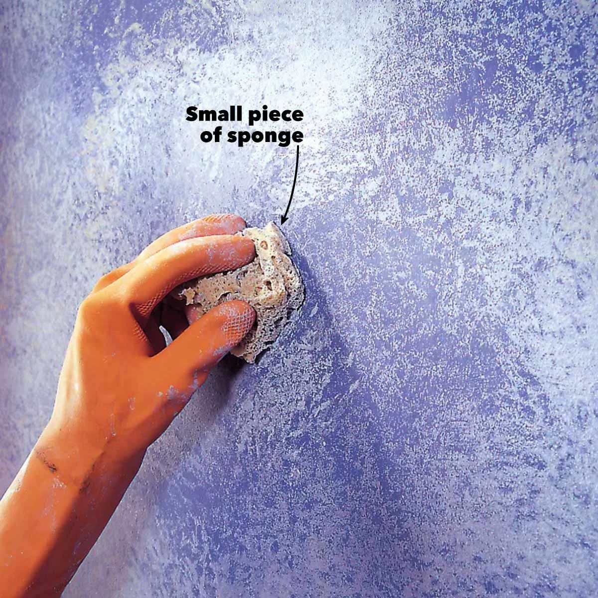 Textured paint finishes