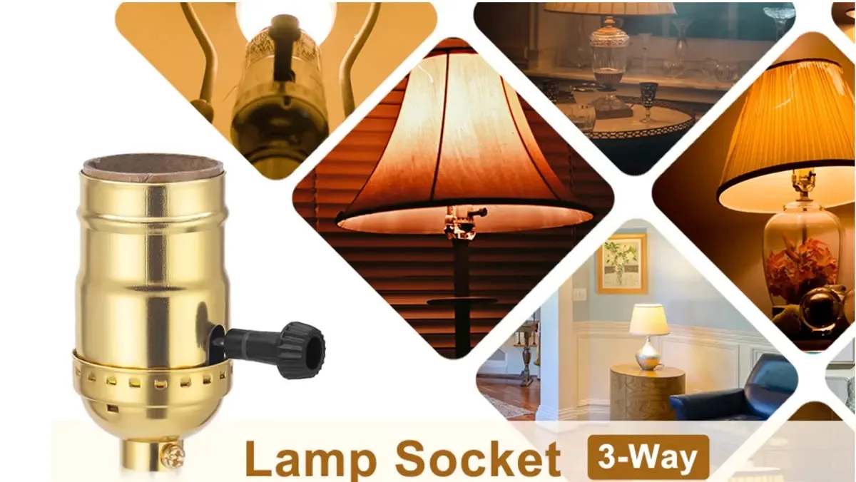 3-way floor lamp socket