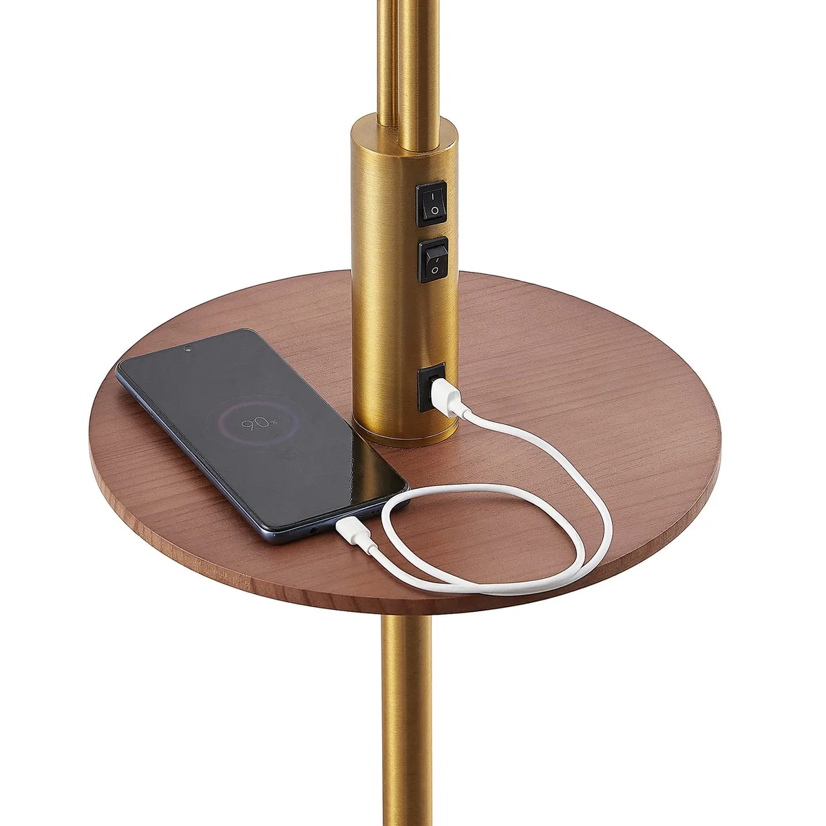 corroded floor lamp USB port