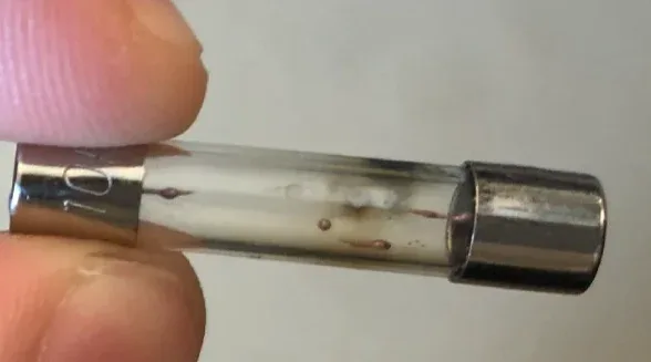 floor lamp blows plug fuse