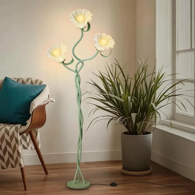 floor lamp brightness is uneven between heads