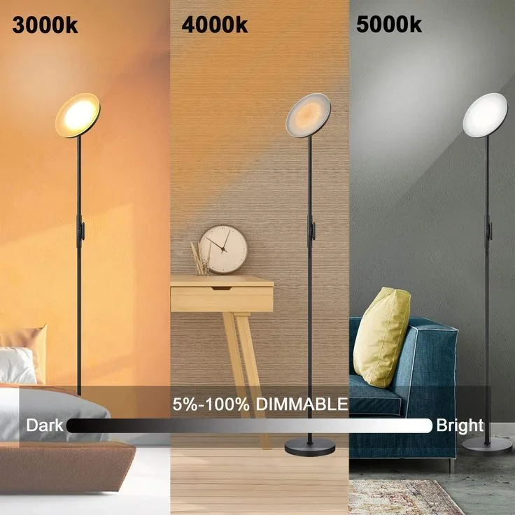 floor lamp color temperature variables