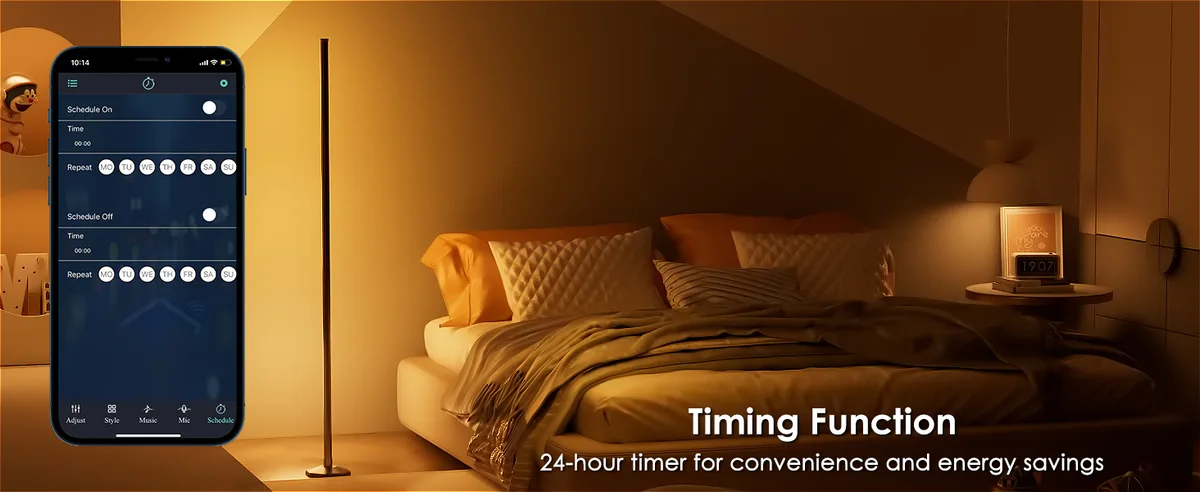 floor lamp disappeared from app