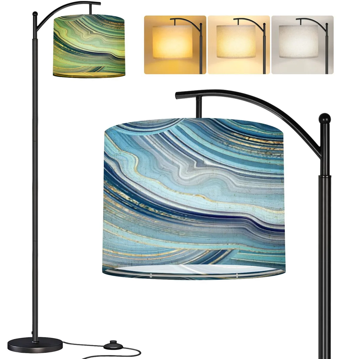 floor lamp has an unauthorized safety mark