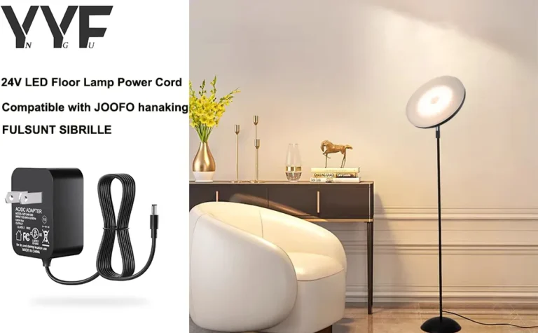 floor lamp power adapter buzzes