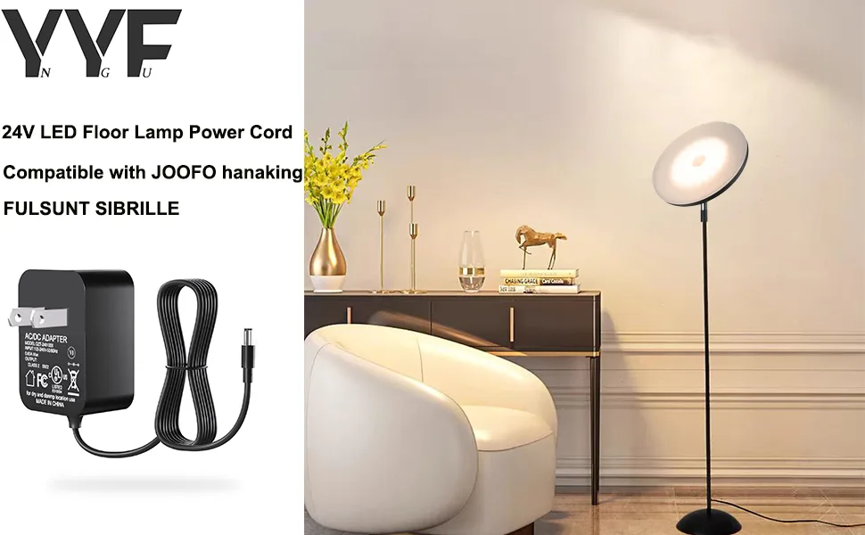 floor lamp power adapter buzzes