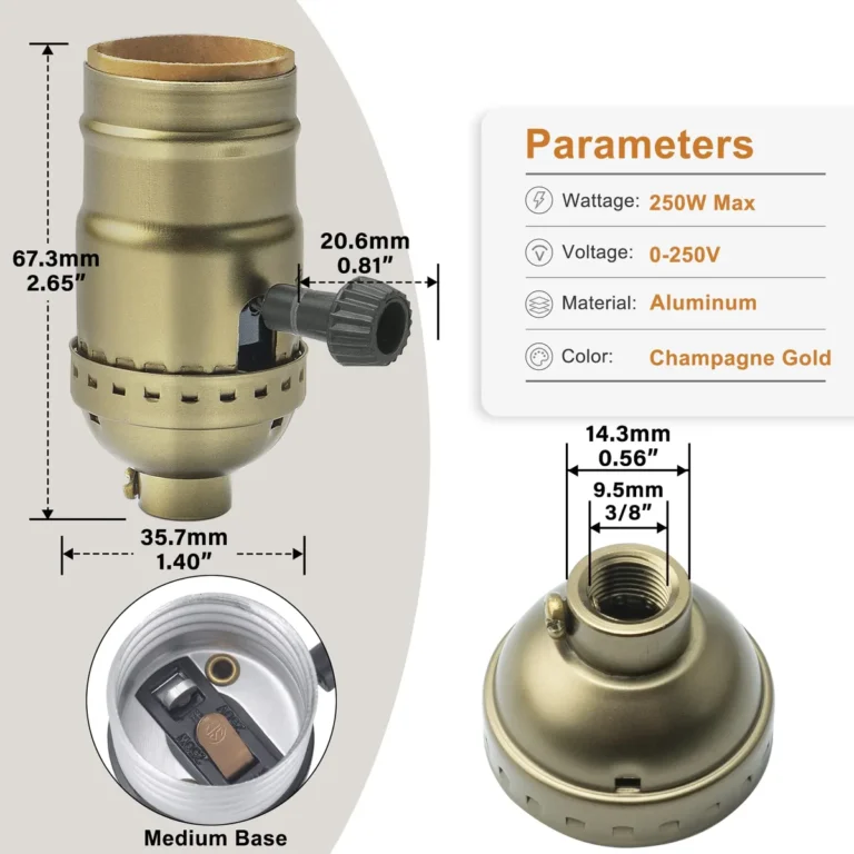 floor lamp socket current rating explained