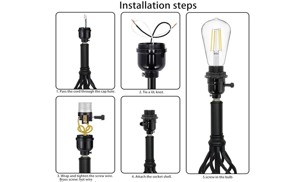 floor lamp socket spins when changing bulb