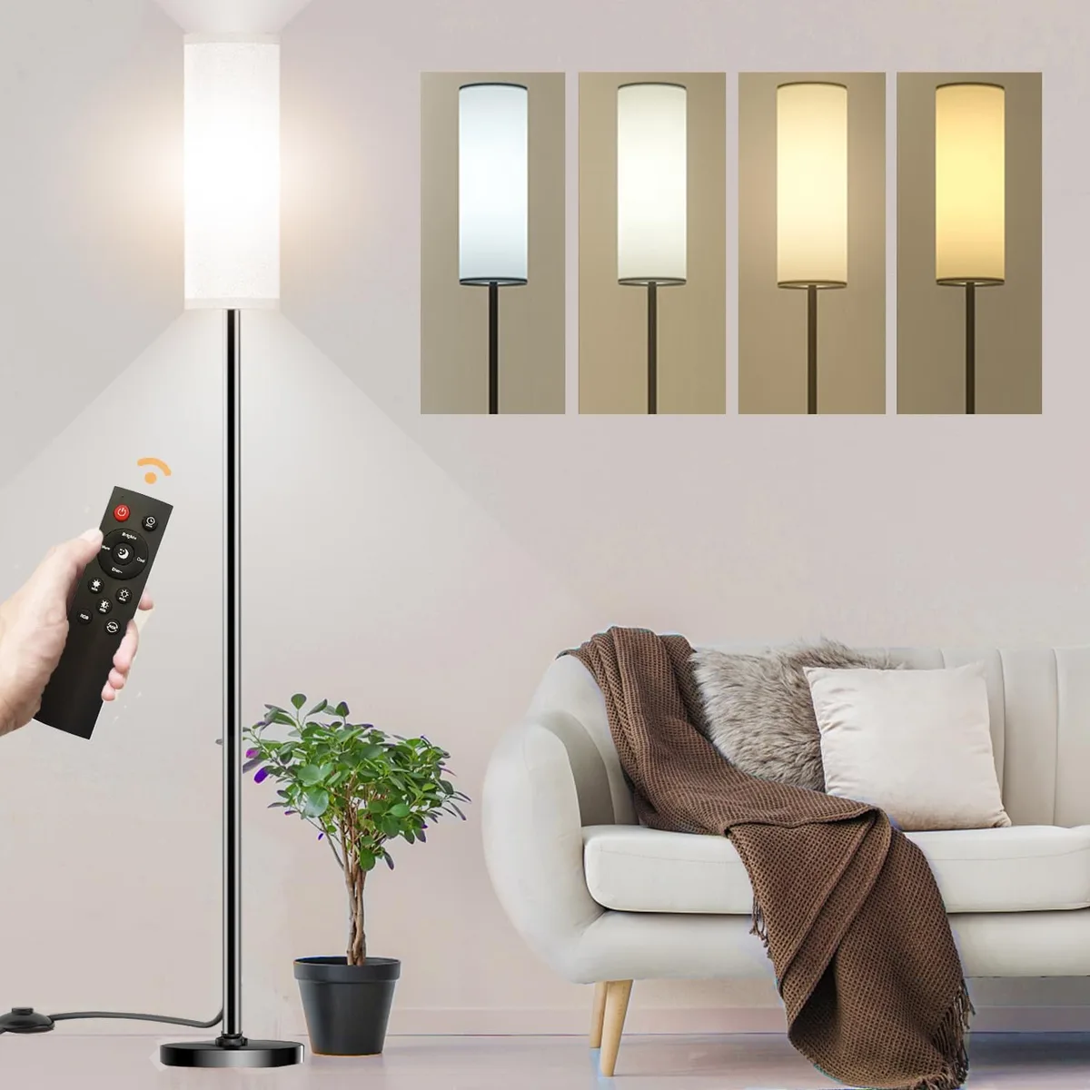 floor lamp will not turn off