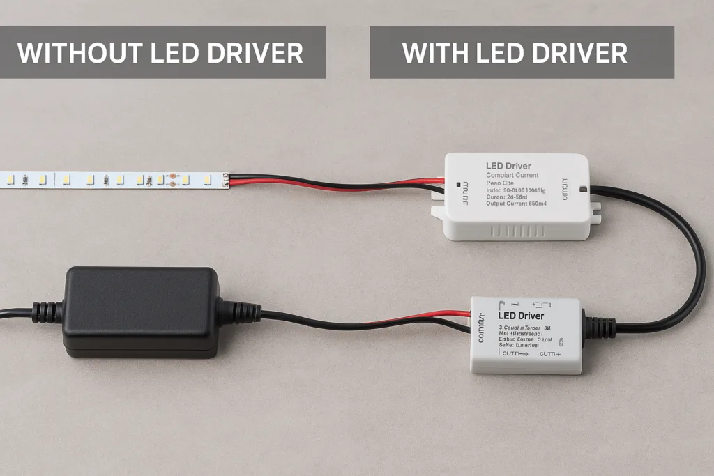 integrated LED floor lamp repair vs replace