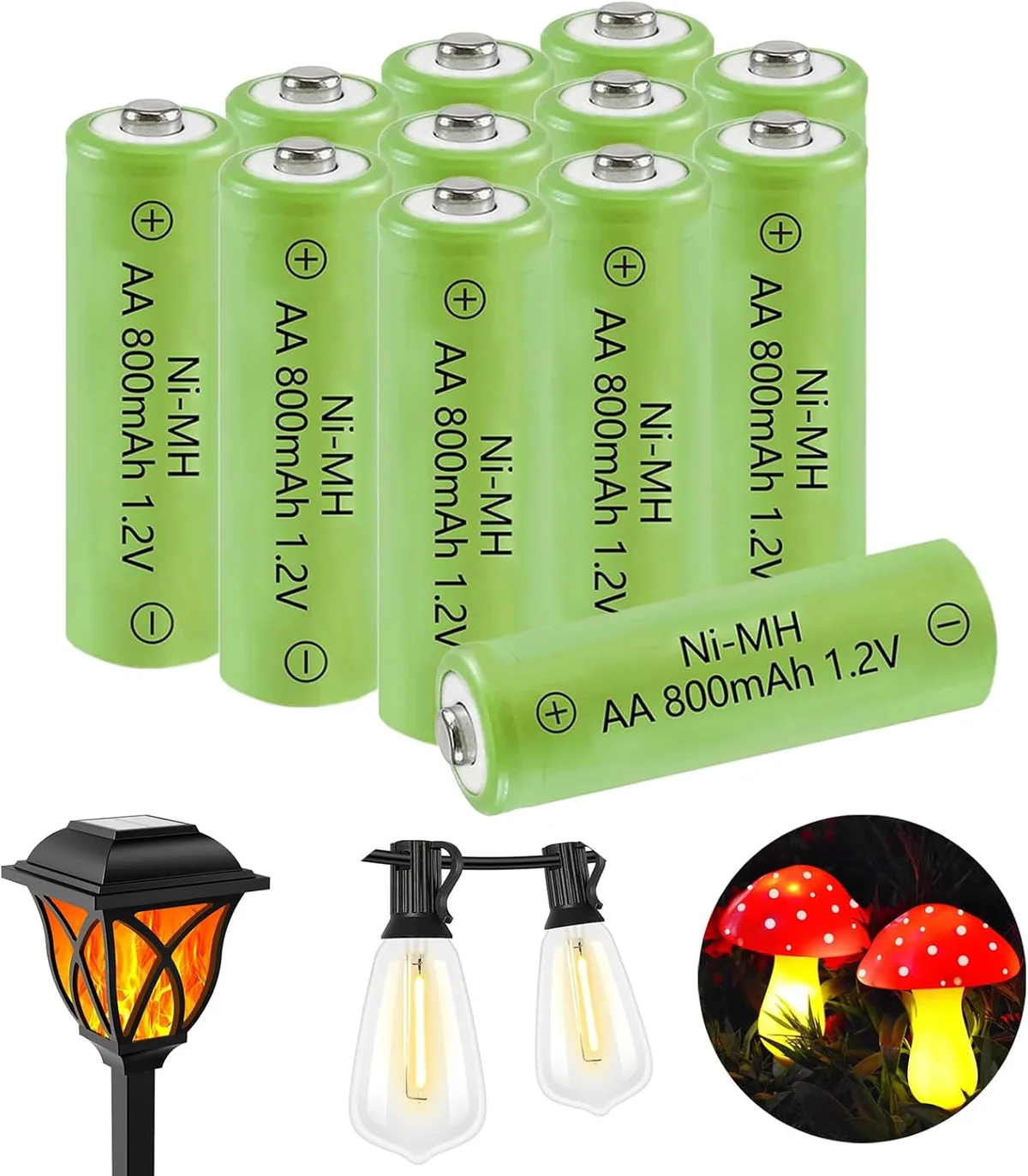 low-self-discharge NiMH remote battery