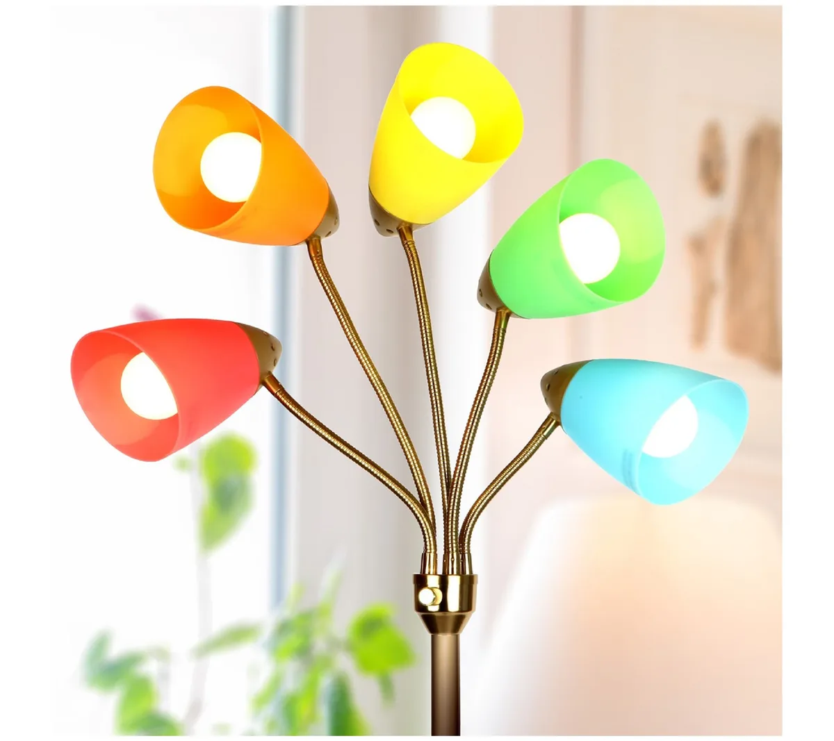 multi-head floor lamp bulb matching