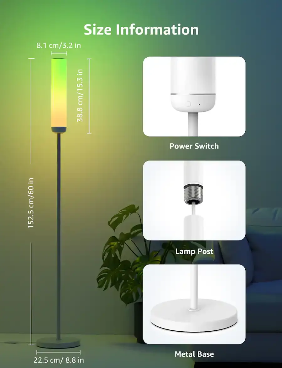 physical lamp control switches