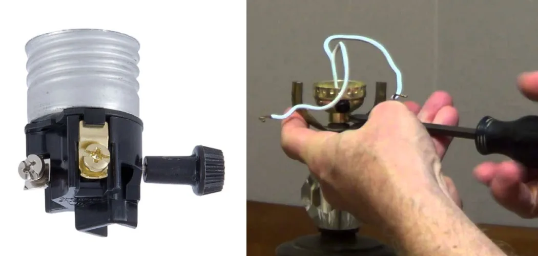 polarized floor lamp socket wiring