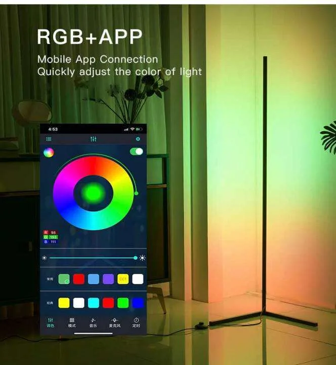 RGB LED floor lamp driver