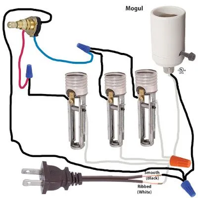 shared per-head electrical circuit