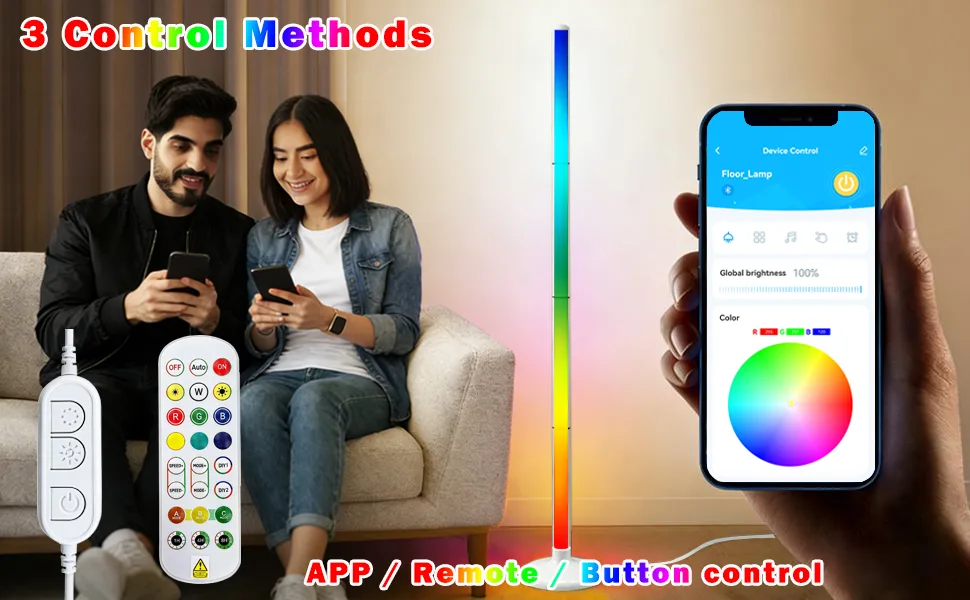 smart floor lamp app sync