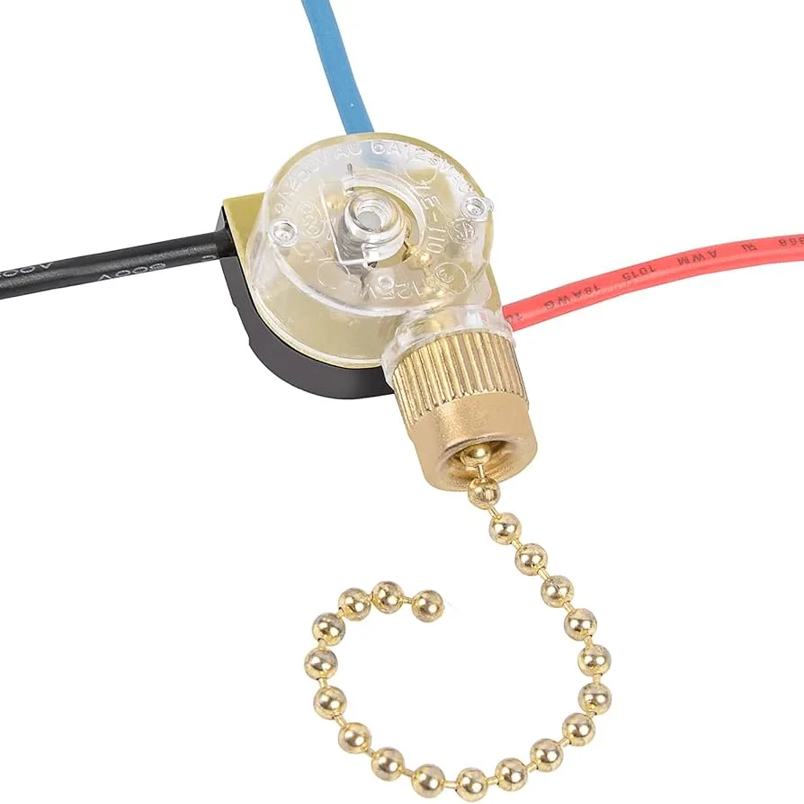 stuck pull chain switch