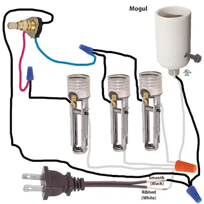 three-way floor lamp circuit