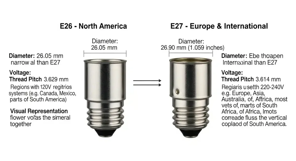 wrong bulb base for floor lamp